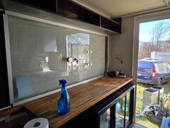 Vand container fast-food