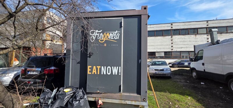 Vand container fast-food